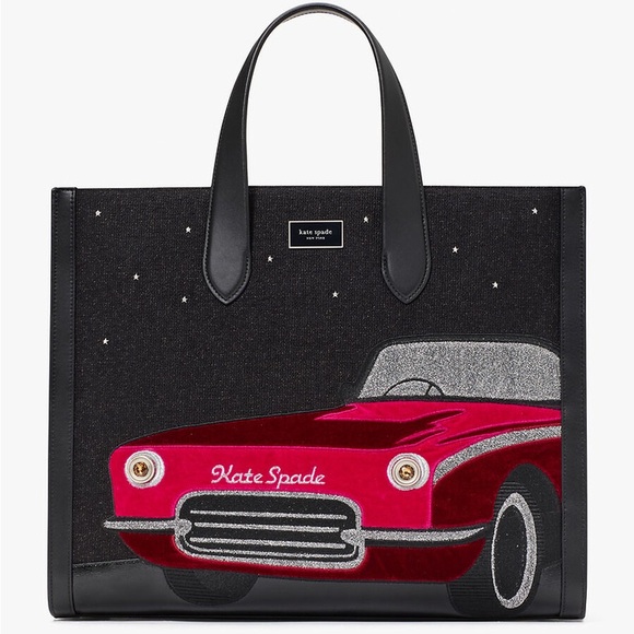 kate spade Handbags - 🥳HOST PICK!🥳 kate spade NWT! $498 MSRP Manhattan Car Embellished Large Tote